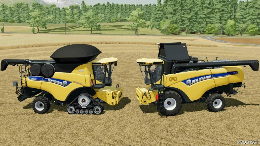 FS22 NEW Holland Combine Mod: CH 7.70 & CR 10.90 Revelation (Featured)