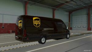 ETS2 Mercedes-Benz Mod: Skin UPS Mercedes-Benz Sprinter Trzpro 1.50 (Image #6)