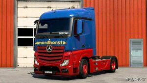 ETS2 Mercedes-Benz Mod: Mercedes Actros MP4 Mordhorst Skin (Image #2)