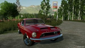 FS22 Ford Car Mod: 1968 Ford Shelby GT500 (Image #5)