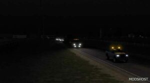 ETS2 Mod: Special Transport DLC Pilot Car FIX 1.50 (Image #3)