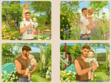 Sims 4 Mod: The Best Daddy Poses (Image #3)