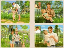 Sims 4 Mod: The Best Daddy Poses (Image #5)