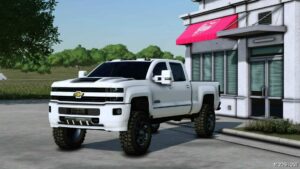 FS22 Chevy Car Mod: 2017 Chevy Silverado (Image #7)