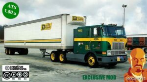 ATS International Truck Mod: 9800 Builders Transport + Trailer 1.50 (Image #2)