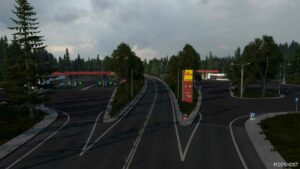 ETS2 Map Mod: Calais-Duisburg Road Redesign (Image #2)