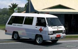 ETS2 Mitsubishi Car Mod: L300 Starwagon 1.50 (Image #2)