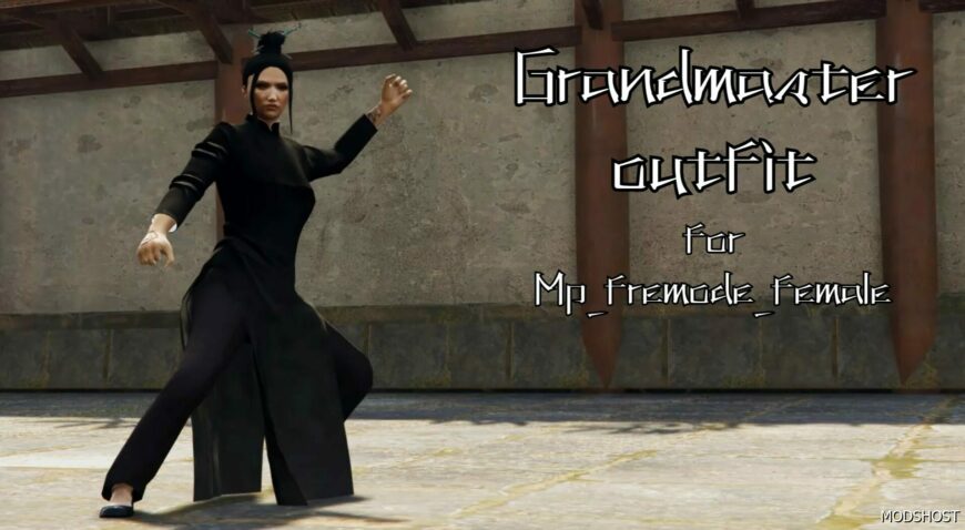 GTA 5 Player Mod: Grandmaster Outfit (MP Female) (Featured)