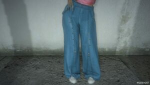 GTA 5 Player Mod: Baggy Pants for MP Female (Image #3)