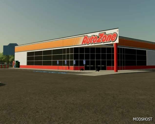 FS22 Placeable Mod: Autozone (Featured)