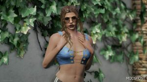 GTA 5 Player Mod: Chained Cropped TOP V1.0 Sp/Mp (Image #2)