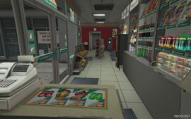 GTA 5 Map Mod: MLO Korean Plaza 24/7 Add-On SP / Fivem (Featured)