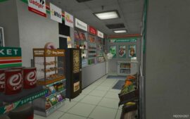 GTA 5 Map Mod: MLO Korean Plaza 24/7 Add-On SP / Fivem (Image #2)