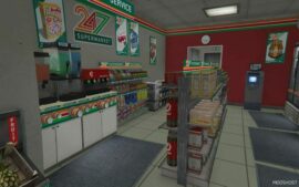 GTA 5 Map Mod: MLO Korean Plaza 24/7 Add-On SP / Fivem (Image #3)