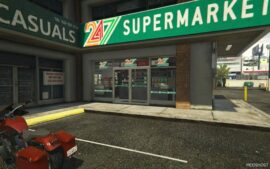 GTA 5 Map Mod: MLO Korean Plaza 24/7 Add-On SP / Fivem (Image #6)