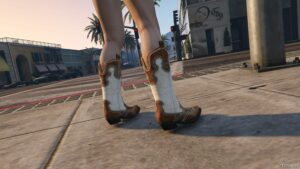 GTA 5 Player Mod: Alice Shoes for MP Female (Image #2)