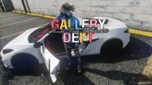 GTA 5 Player Mod: Gallery Dept Hoodie Pack 1 for MP Male (Image #3)