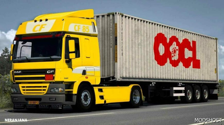 ETS2 DAF Truck Mod: CF85 E3 V3.1 1.50 (Featured)