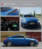 BeamNG Car Mod: AUDI TTS/TTRS 8J Open Beta V0.7 0.32 (Featured)