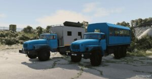 BeamNG Truck Mod: Ural 432010 V2.0 0.32 (Featured)