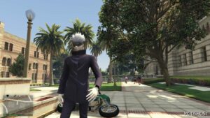 GTA 5 Player Mod: Adult Satoru Gojo (Image #4)