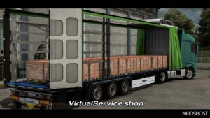 ETS2 Krone Trailer Mod: Profiliner SDP27 & Megaliner V1.2 (Featured)