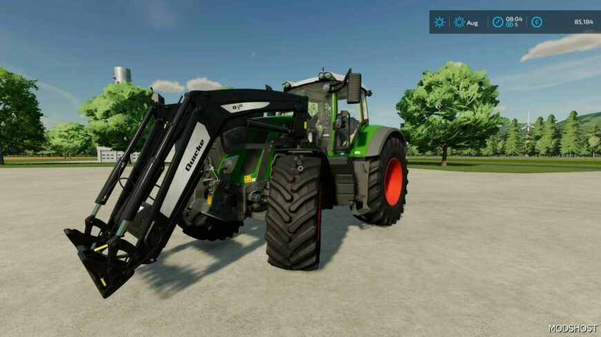 FS22 Fendt Tractor Mod: 900 S4 Conversion with Front Loader (Featured)