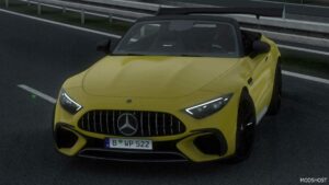 ETS2 Mercedes-Benz Car Mod: Mercedes SL63 AMG 2023 V1.2 (Featured)