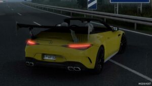 ETS2 Mercedes-Benz Car Mod: Mercedes SL63 AMG 2023 V1.2 (Image #4)