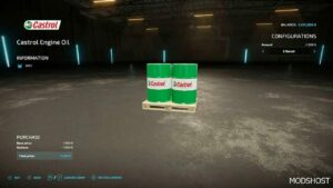 FS22 Mod: Castrol OIL Addon (Featured)