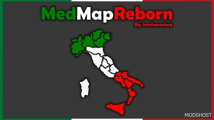 ETS2 Mod: Medmap Reborn V3.1 (Featured)