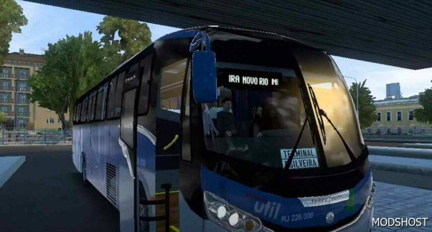 ETS2 Marcopolo Bus Mod: Viaggio G8 800 Mercedes Benz OF-1721 Euro 1.50 (Featured)