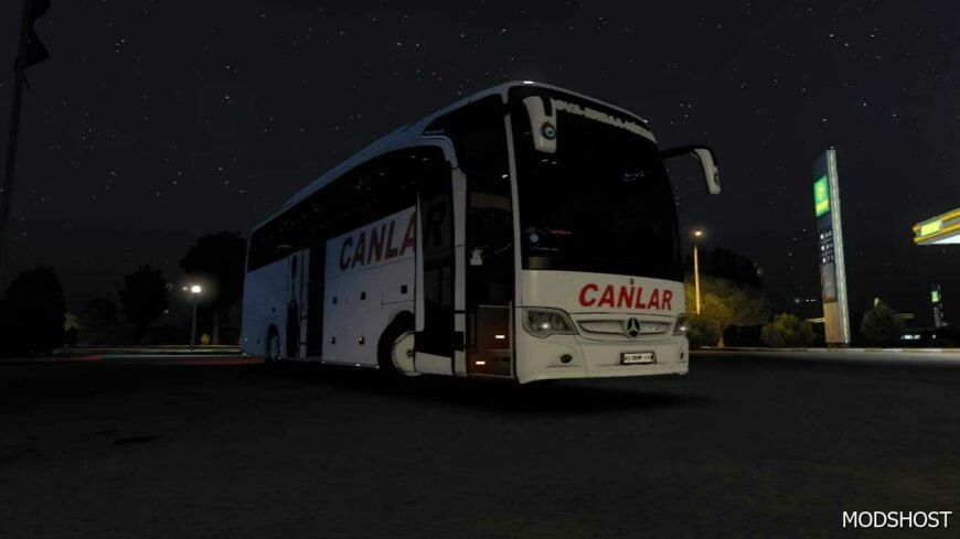 ETS2 Mod: Niksar Canlar Turizm Skin Travego 15 SHD 1.50 (Featured)