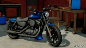 FS22 Vehicle Mod: Lizard XL883N Sportster Iron (Image #2)