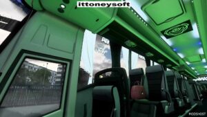 ETS2 Scania Mod: Touring Euro Line Professional Bus 1.50 (Image #3)