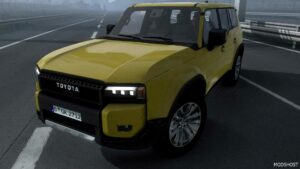 ETS2 Toyota Car Mod: Land Cruiser Prado 2024 V2.1 (Featured)