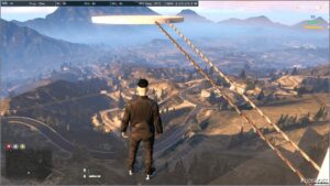 GTA 5 Map Mod: Glass Bridge View Point Add-On SP / Fivem (Image #5)