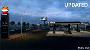 ETS2 Mod: Real European GAS Stations Reloaded 1.50 (Image #4)