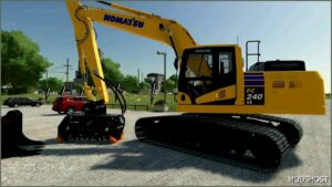 FS22 Komatsu Forklift Mod: PC240 LC (Image #2)