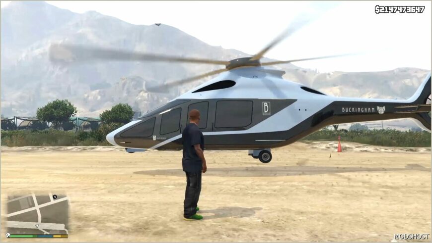 GTA 5 Script Mod: Spawn Landing Helicopter in The SKY (Featured)