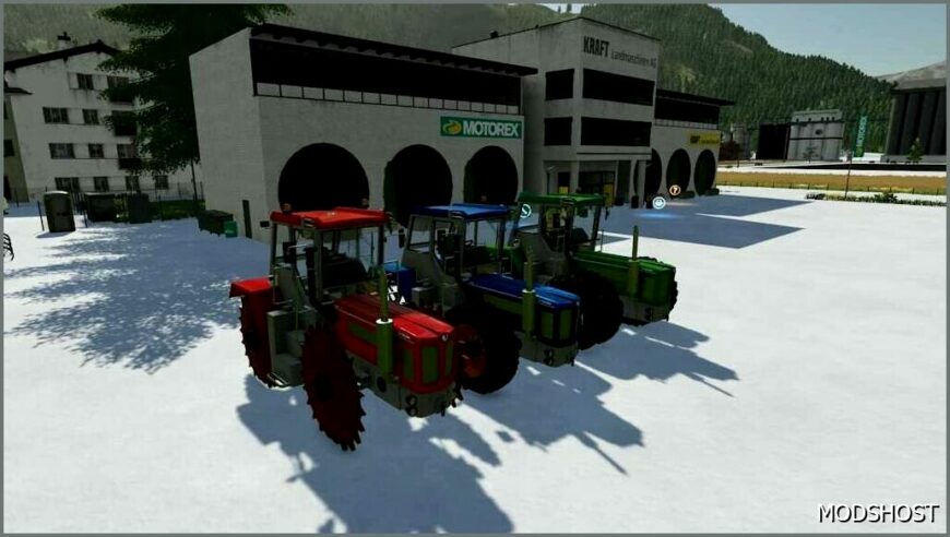 FS22 Tractor Mod: Schlueter 2500 Turbo Rust Edition (Featured)