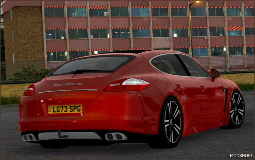 ETS2 Porsche Car Mod: Panamera Turbo 970 2010 V7.8 1.50 (Featured)