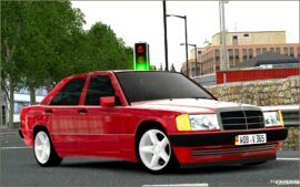 ETS2 Mercedes-Benz Car Mod: W201 190E V3.5 1.50 (Image #2)