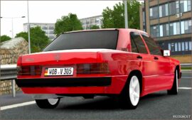 ETS2 Mercedes-Benz Car Mod: W201 190E V3.5 1.50 (Featured)