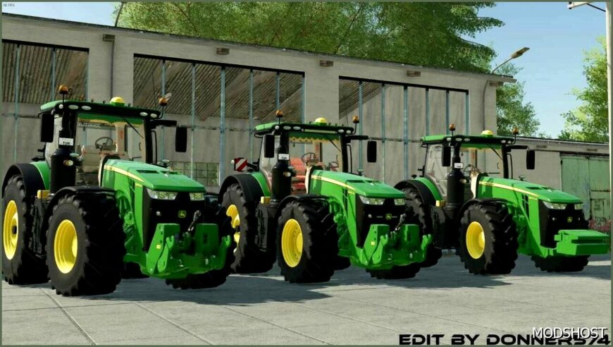 FS22 John Deere Tractor Mod: 8R 2016 Edit V1.2 (Featured)