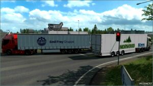 ETS2 Skin Mod: Real European Companies Reloaded 1.50 (Image #4)