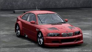 BeamNG BMW Car Mod: M3 GTR E46 V2.1 Update 0.32 (Featured)