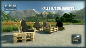 FS22 Mod: Pallet Seating Group (Image #8)