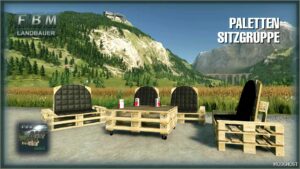 FS22 Mod: Pallet Seating Group (Image #9)