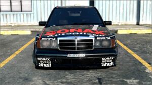 GTA 5 Mercedes-Benz Vehicle Mod: 190E Sonax (Image #2)